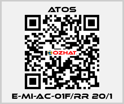 E-MI-AC-01F/RR 20/1 Atos