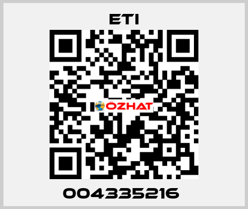 004335216  Eti