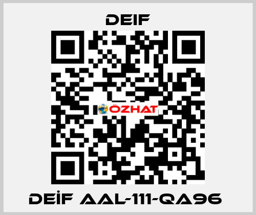 DEİF AAL-111-QA96  Deif