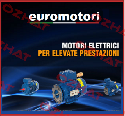 EXPLODED DRAWING FOR GAS BLOWER INERIS - 03 ATEX0046X  Euromotori