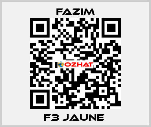 F3 JAUNE  Fazim