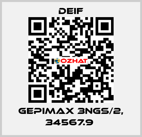 GEPIMAX 3NGS/2, 34567.9  Deif