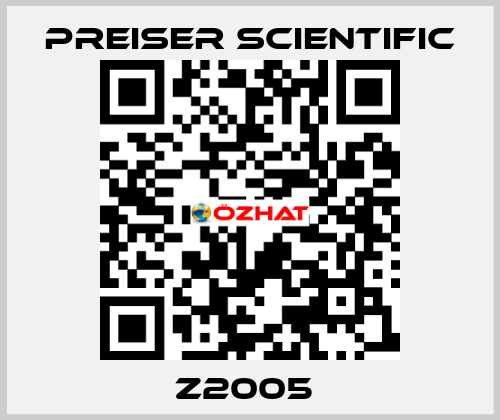 Z2005  Preiser Scientific