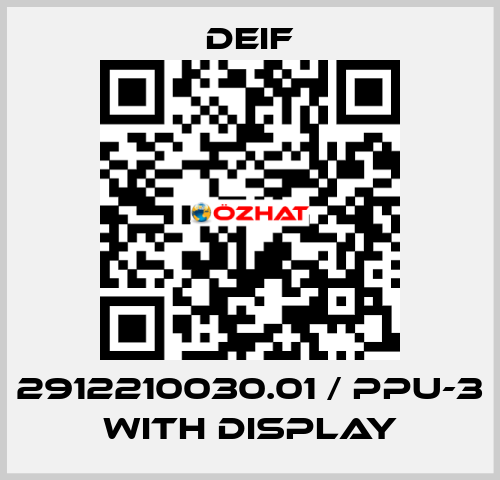 2912210030.01 / PPU-3 with display Deif