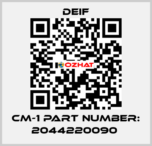 CM-1 part number: 2044220090  Deif