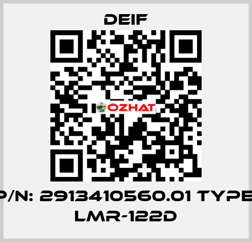 P/N: 2913410560.01 Type: LMR-122D Deif