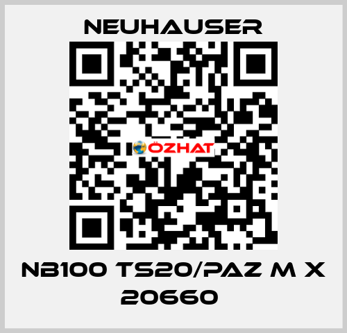 NB100 TS20/PAZ M X 20660  Neuhauser