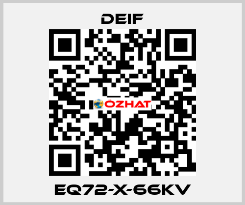 EQ72-X-66kV Deif