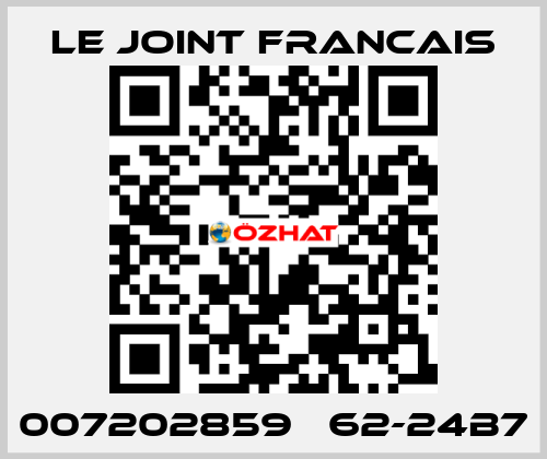 007202859   62-24B7 LE JOINT FRANCAIS