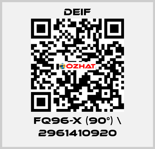 FQ96-x (90°) \ 2961410920 Deif