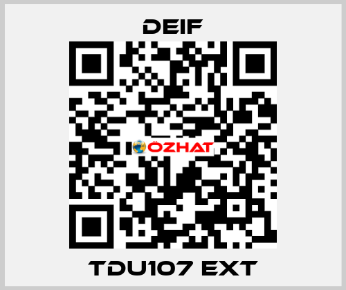 TDU107 EXT Deif