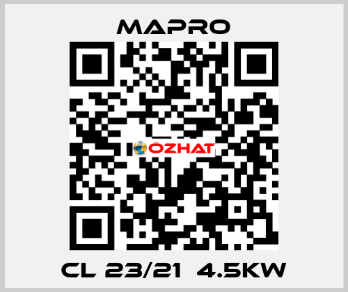 CL 23/21  4.5KW Mapro