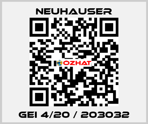 GEI 4/20 / 203032 Neuhauser