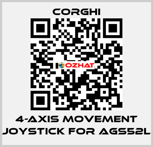 4-axis movement joystick for AGS52L Corghi