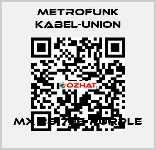 MX 28-736 purple METROFUNK KABEL-UNION