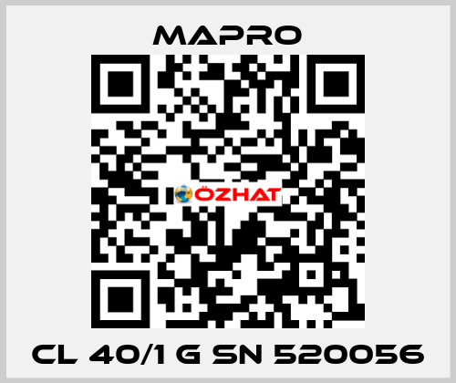 CL 40/1 G SN 520056 Mapro