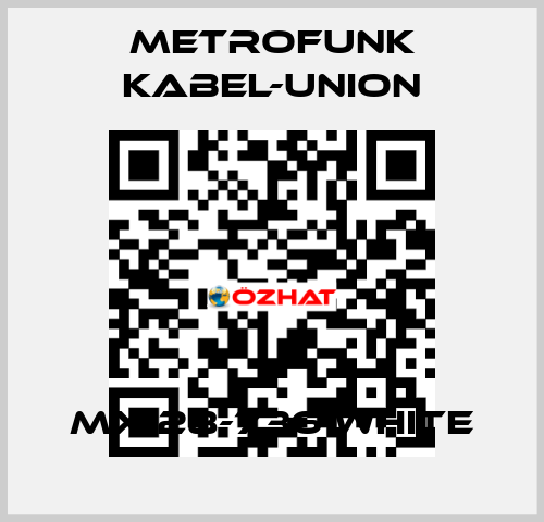 MX 28-736 white METROFUNK KABEL-UNION