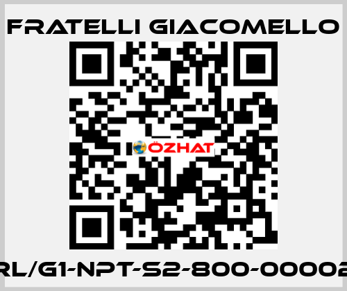 RL/G1-NPT-S2-800-00002 Fratelli Giacomello