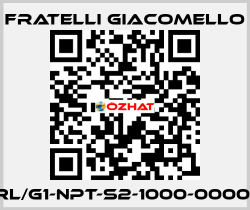 RL/G1-NPT-S2-1000-00001 Fratelli Giacomello