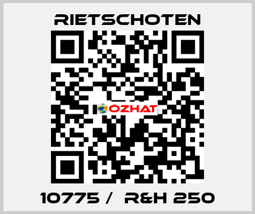 10775 /  R&H 250 RIETSCHOTEN