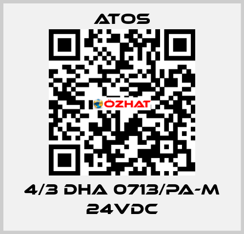 4/3 DHA 0713/PA-M 24VDC Atos