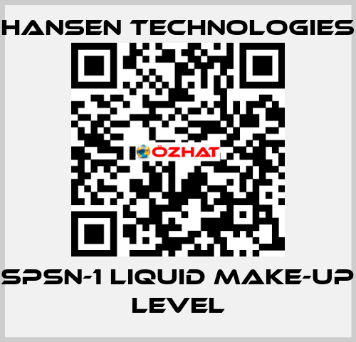 SPSN-1 Liquid make-up level HANSEN TECHNOLOGIES