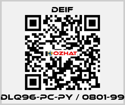 DLQ96-pc-PY / 0801-99 Deif