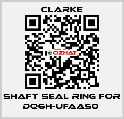 Shaft seal ring for DQ6H-UFAA50  Clarke