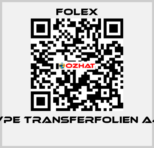 VPE Transferfolien A4   Folex