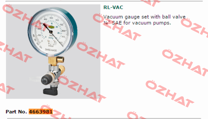 4663981 / RL-VAC Refco