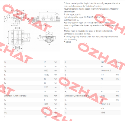 R165351410 / KWC-055-FLS-C1-N-2 Rexroth