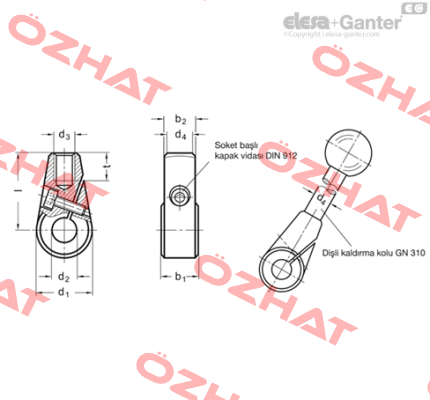 GN 150.5-32-B14 Elesa Ganter