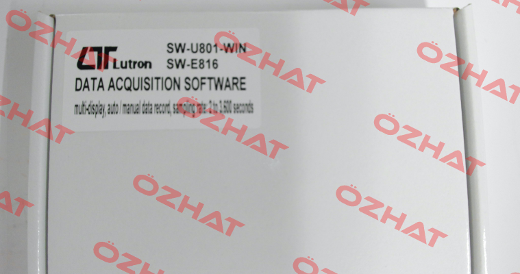 Data acquisition software LUTRON U801 WIN- E816 Lutron