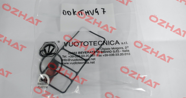 00 KIT MVG 7 Vuototecnica