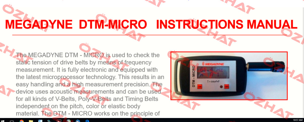 DTM-MICRO Megadyne