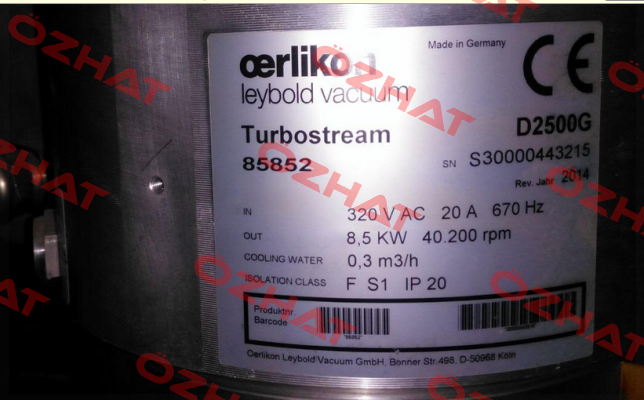 S30000443215 - obsolete OEM  Oerlikon