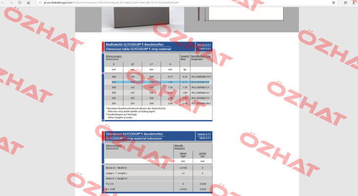 PLG2505001.0F  Glycodur