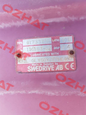 91733752 (OEM) Swedrive