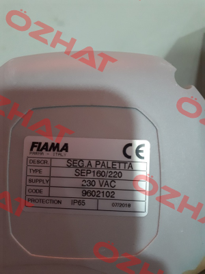 Type: SEP-160-230VAC Fiama