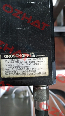 WK 1665701 oem Groschopp