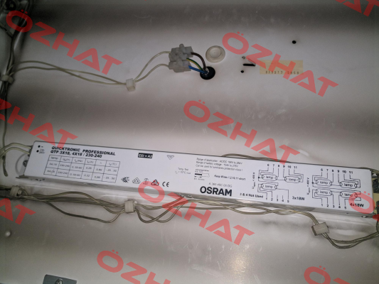 P/N: 4008321131706 , Type: QTP 3x18, 4x18 / 230-240 Osram