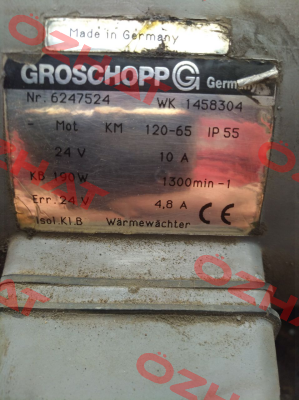 WK 1458304, Nr. 6247524 oem Groschopp