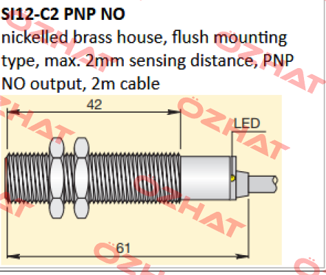 SI12-C2 PNP NO Aeco