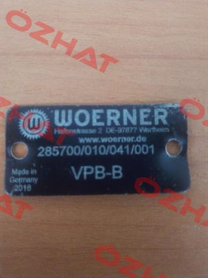 285700/010/041/001 Woerner