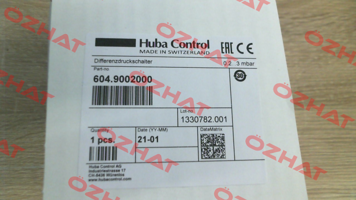 604.9002000 Huba Control