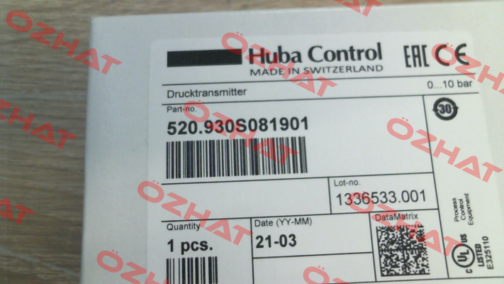 520.930S081901 Huba Control