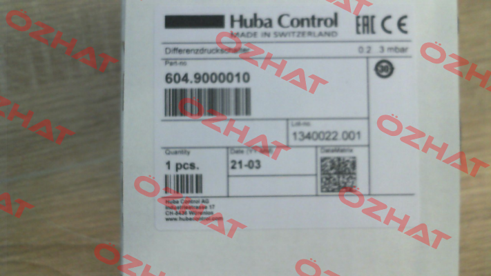 604.9000010 Huba Control