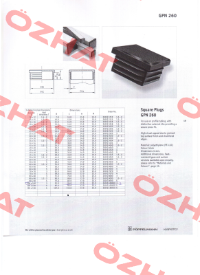 GPN 260 Q 1010 3  Poppelmann