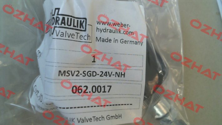 MSV2-SGD-24V-NH Weber