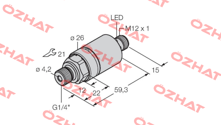 PC001R-204-2UPN8X-H1141 Turck